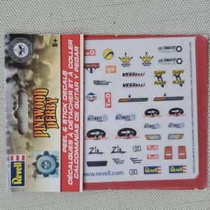 PINEWOOD DERBY DECALS